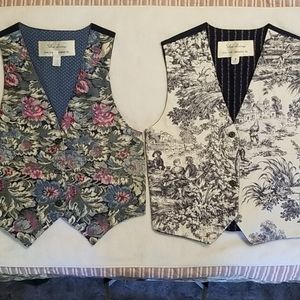 2 handmade vests